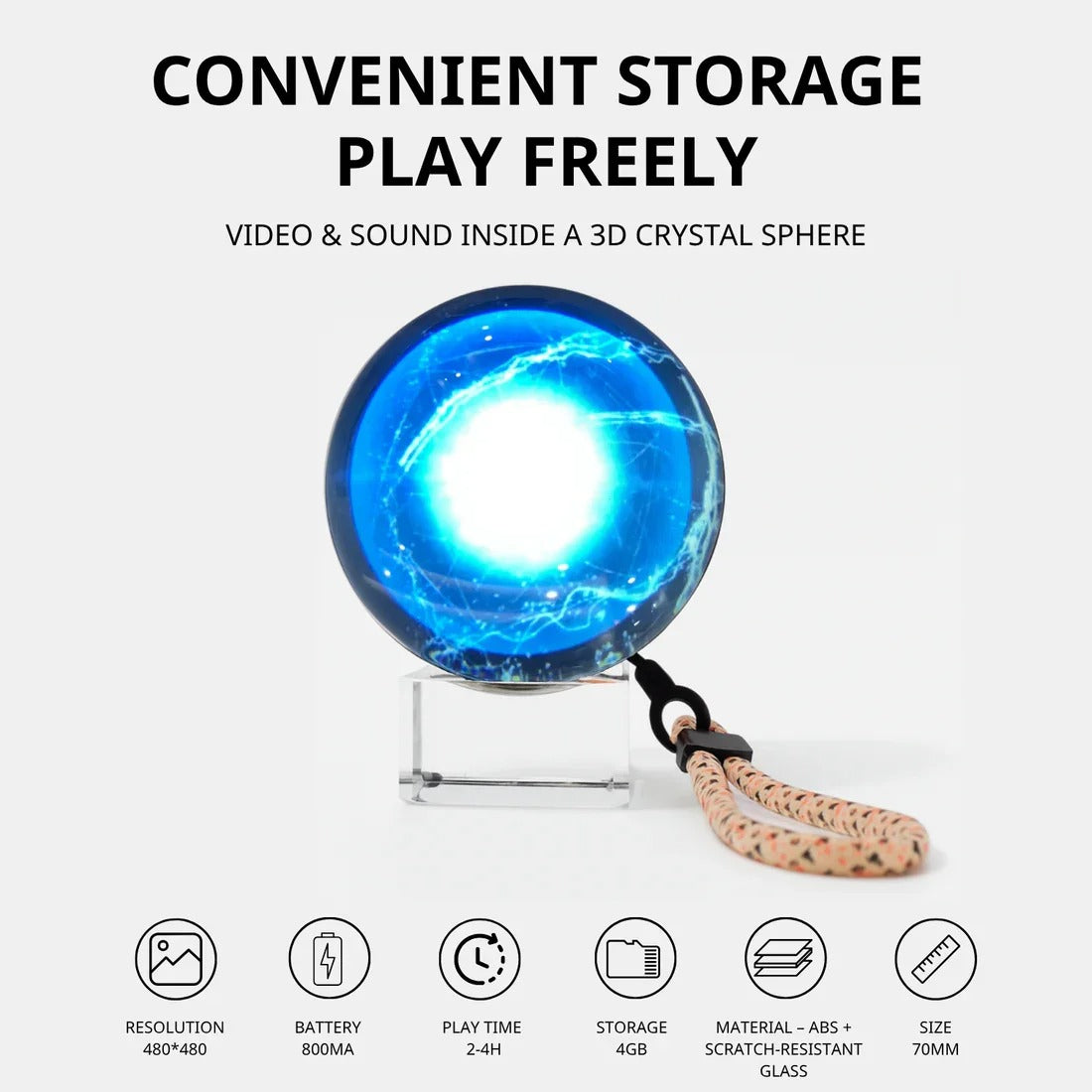 DreamOrb™ Crystal Ball Video Player